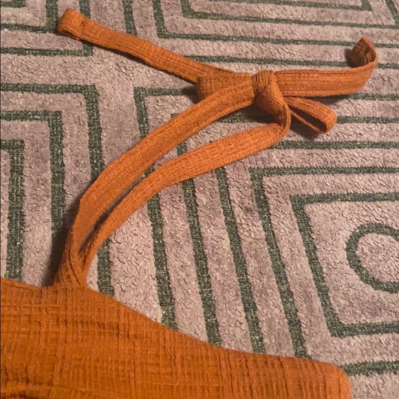 NWT madewell crosshatch tie strap tank - Picture 3 of 5